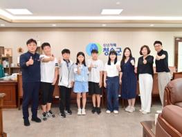윤경희 청송군수, 초등학생들과 특별한 만남 가져 기사 이미지