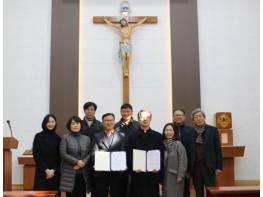 안동경찰서-천주교 정상동 성당, 청소년 보호 업무협약 체결 기사 이미지