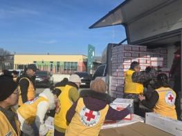 대한적십자사봉사회 영주시협의회, 취약계층 물품 지원 기사 이미지