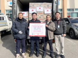 진보식자재마트, 진보면에 설 명절 맞아 라면 550만 원 상당 기탁으로 이웃사랑 실천 기사 이미지