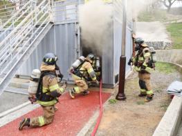 청송소방서, 2026년 청송형 실화재 훈련 실시 기사 이미지