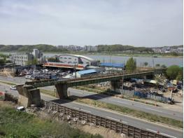 안동 수상철교 교량 상부 구조물 철거에 따른 차량 통행 제한 및 우회 안내 기사 이미지