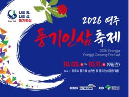 기운 없으면 풍기로 와!,,  '2026영주 풍기인삼축제' 10월 3일 개막 기사 이미지